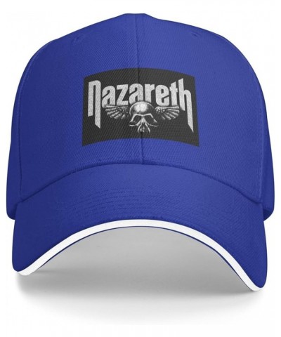 Nazareth College Logo Sandwich Cap Unisex Classic Baseball Capunisex Adjustable Casquette Dad Hat Blue $8.10 Baseball Caps