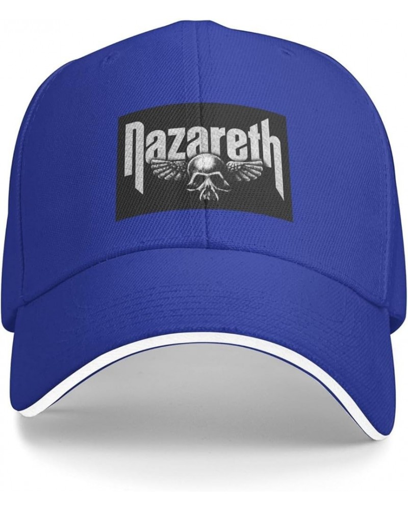 Nazareth College Logo Sandwich Cap Unisex Classic Baseball Capunisex Adjustable Casquette Dad Hat Blue $8.10 Baseball Caps