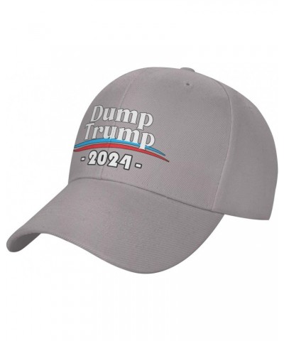 Dump Trump Fight Hate Anti Donald Trump Hat Adult Adjustable Classic Casquette hat Baseball Cap Gray $10.39 Baseball Caps