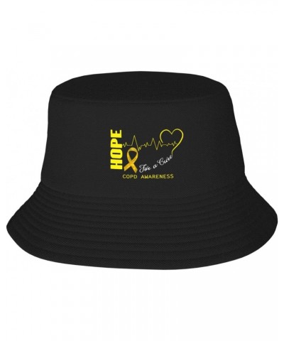 Hope for A Cure COPD Awareness Stay Cool and Stylish with Our Trendy Bucket Hats - Perfect for Summer Fun and Outdoor Adventu...