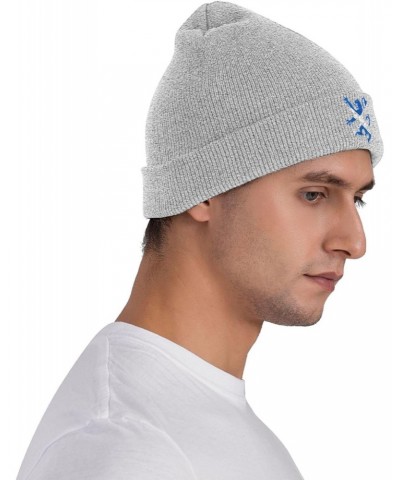 Lion Rampant Scotland Scottish Cozy Winter Essential: Hand-Knitted Hat Ultimate Warmth $13.92 Skullies & Beanies