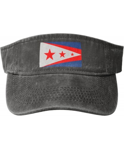 Flag of Union, Kentucky Sun Visor Hats for Women Men Sun Hat Cotton Golf Hat Vintage Baseball Cap Deep Heather $13.05 Visors