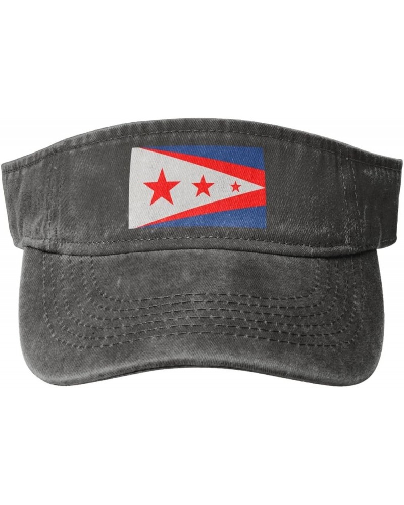 Flag of Union, Kentucky Sun Visor Hats for Women Men Sun Hat Cotton Golf Hat Vintage Baseball Cap Deep Heather $13.05 Visors