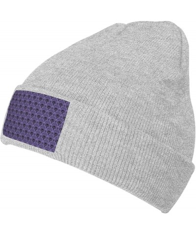 Haunted Mansion Pattern Black Warm aldult Knit Hat Cap : Soft Good Elasticity Suitable for Daily and Outdoor Sports Gray $13....