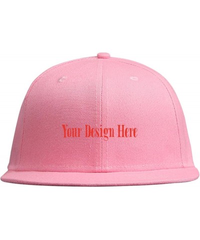 Trucker Hat Custom Text for Men & Women Blue Pink $9.45 Baseball Caps