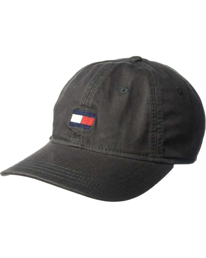 Men's Cotton Ardin Adjustable Baseball Cap Charcoal $13.80 Baseball Caps