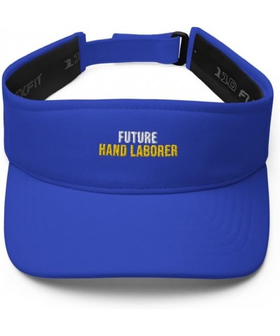 Future Hand Laborer Hat (Embroidered Visor) Hand Laborer Apparel Royal $19.19 Visors