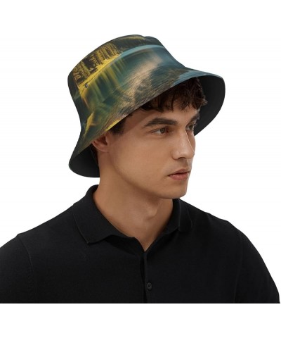 Cute Scorpion Printed Bucket Hat,Bucket Sun Hats for Men Women,Fashion Wide-Brimmed Hat for Vacation,Beach and Outdoor Mounta...