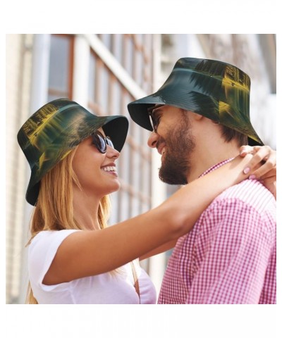 Cute Scorpion Printed Bucket Hat,Bucket Sun Hats for Men Women,Fashion Wide-Brimmed Hat for Vacation,Beach and Outdoor Mounta...