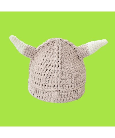 Y2K Unisex Frog Winter Hat Little Devil Crochet Winter Hat Beanie Cute Cartoon Frog Big Eyes Ear Cap Photo Prop Style -5 $11....