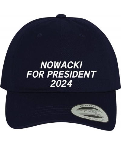 Nowacki for President 2024 - Comfortable Dad Hat Baseball Cap Navy $23.42 Baseball Caps