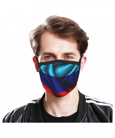 Flag of The Luhansk People's Republic Face Mask 2 Pcs Face Cover Reusable Washable Breathable for Men Women Balaclavas Bandan...