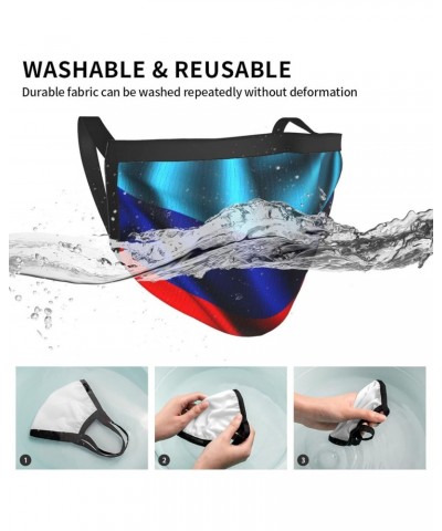 Flag of The Luhansk People's Republic Face Mask 2 Pcs Face Cover Reusable Washable Breathable for Men Women Balaclavas Bandan...