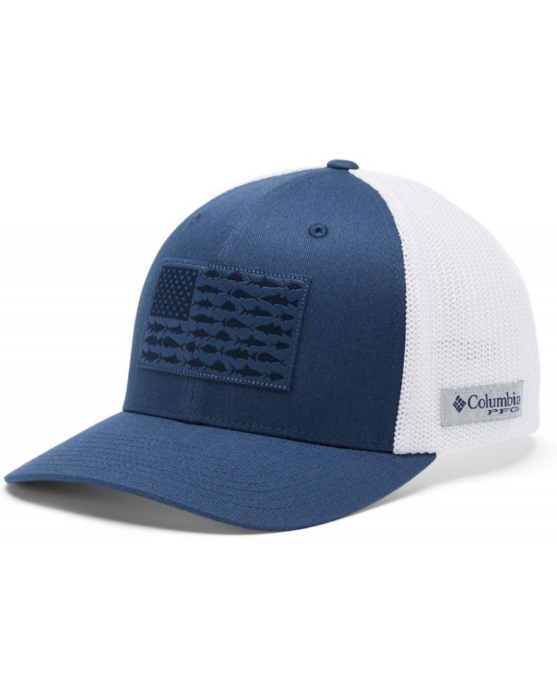 Men's HAT files Carbon/White/Us Fish Flag $21.04 Baseball Caps