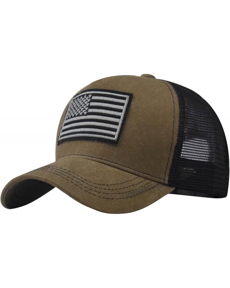 Mens and Womens Summer Fashion Casual Sunscreen Baseball Caps Cap Hats Mens Running Hat 1-khaki $8.60 Baseball Caps