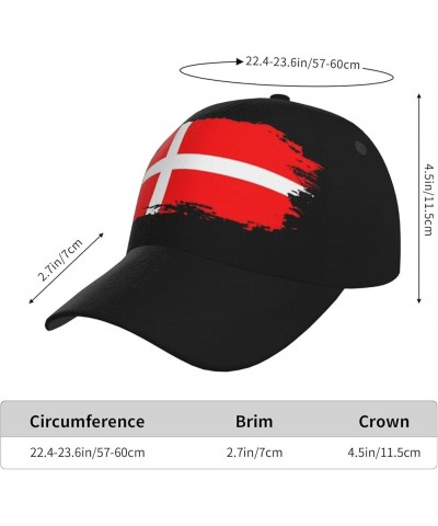 Denmark Flag Baseball Cap Men Women Dad Hat Classic Adjustable Danish Flag Baseball Golf Hat Unisex Denmark Flag-rr000000001 ...