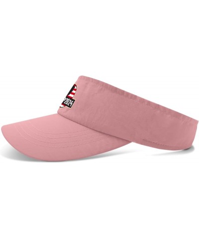 Visor for Men Tuck Frump Cap, Sun Visor Hats for Women Golf Hat Funny Golf Caps Pink $10.34 Visors