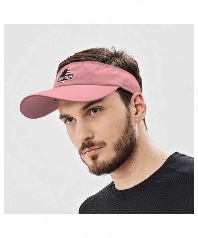 Visor for Men Tuck Frump Cap, Sun Visor Hats for Women Golf Hat Funny Golf Caps Pink $10.34 Visors