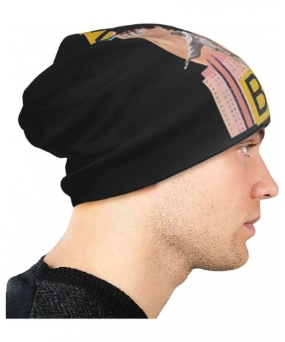 Beanie Hat for Men Erykah Singer Badu Thin Knit Hats Slouchy Winter Warm Skull Cap for Women Black $10.59 Skullies & Beanies