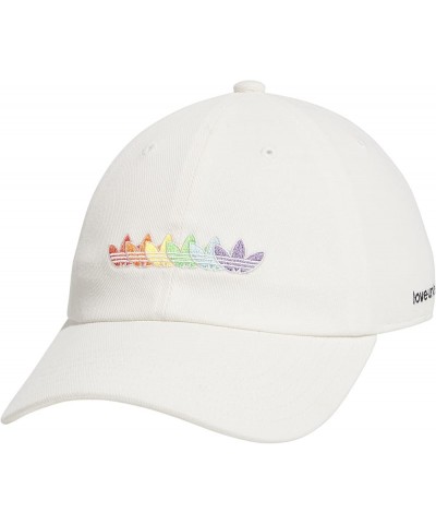 Originals Love Unites Pride Relaxed Fit Strapback Cap Off-white $14.64 Baseball Caps