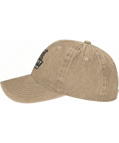 Bryant University Logo Hat Adjustable Baseball Cap Cotton Cowboy Hat, Fashionable for Man Woman Natural $14.36 Baseball Caps