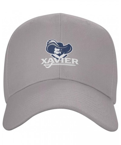 Xavier University Baseball Caps Dad Hats Adjustable Size Outdoor Cap Gray $12.95 Baseball Caps