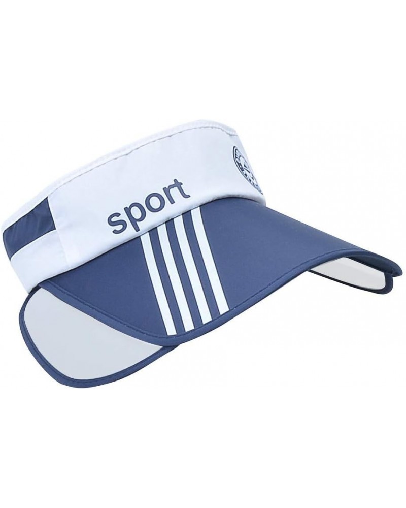 Sun Protection Summer Cap Sunscreen Women Men Visor Beach Outdoor and Hat Baseball Caps Navy $9.39 Rain Hats