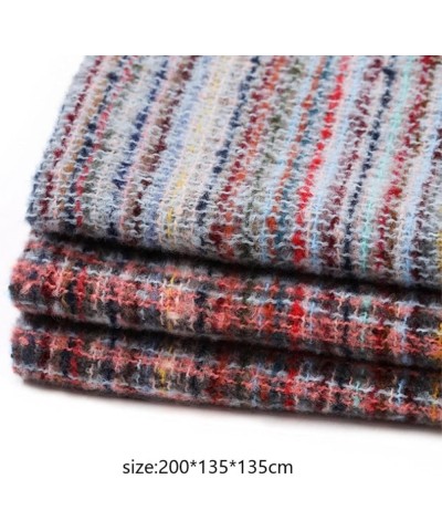 Scarf Gift Scarf Women Scarf Fashion Plaid Winter Scarves for Ladies Shawls Wraps Warm Shawl (Color : C, Size : 200 * 135 * 1...