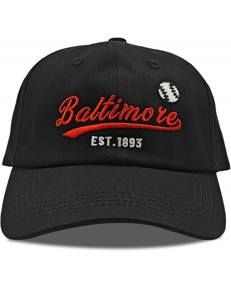 Cap Hat Classic Vintage Embroidered Hat Cap for Men Women Teenager Cap Adjustable Baltimore $10.50 Baseball Caps