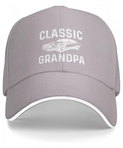 Classic Grandpa Cap for Men Baseball Hats Trendy Caps Gray $13.87 Cowboy Hats