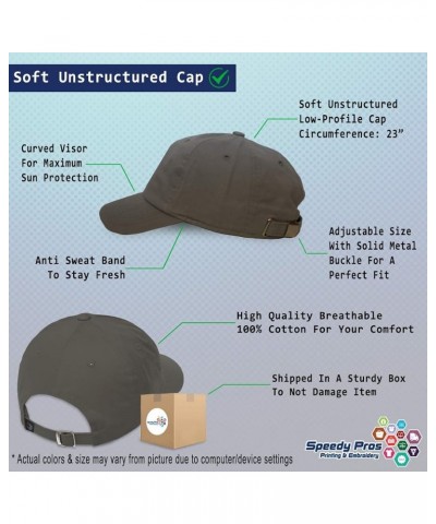 Soft Baseball Cap Protect Our Parks Cotton Dad Hats for Men & Women Dark Grey $12.32 Baseball Caps