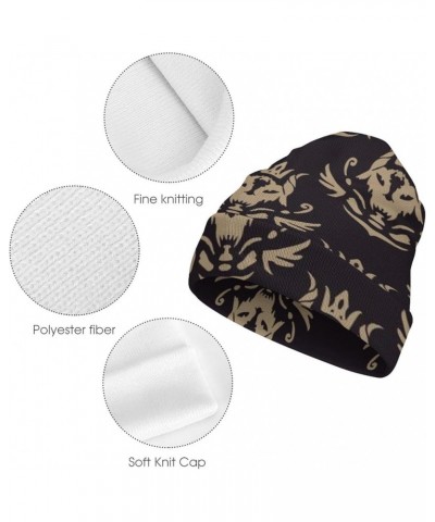 Bohemian Pattern Stretchy Soft Warm Winter Knit Beanies Hat for Women Men, Skull Cap Style-2 $12.82 Skullies & Beanies