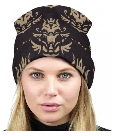 Bohemian Pattern Stretchy Soft Warm Winter Knit Beanies Hat for Women Men, Skull Cap Style-2 $12.82 Skullies & Beanies