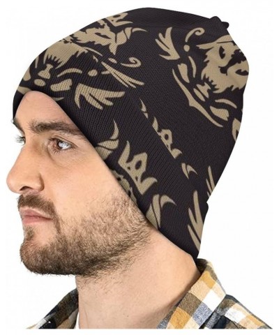 Bohemian Pattern Stretchy Soft Warm Winter Knit Beanies Hat for Women Men, Skull Cap Style-2 $12.82 Skullies & Beanies