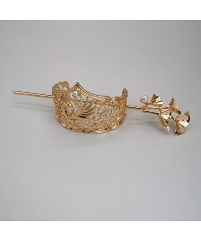 Hair Jewelry Crown Tiaras for Women Handmade Gold Plated Hair Crown Chinese Hanfu Headdress Antique Jewelry (Color : 11) 4 $1...