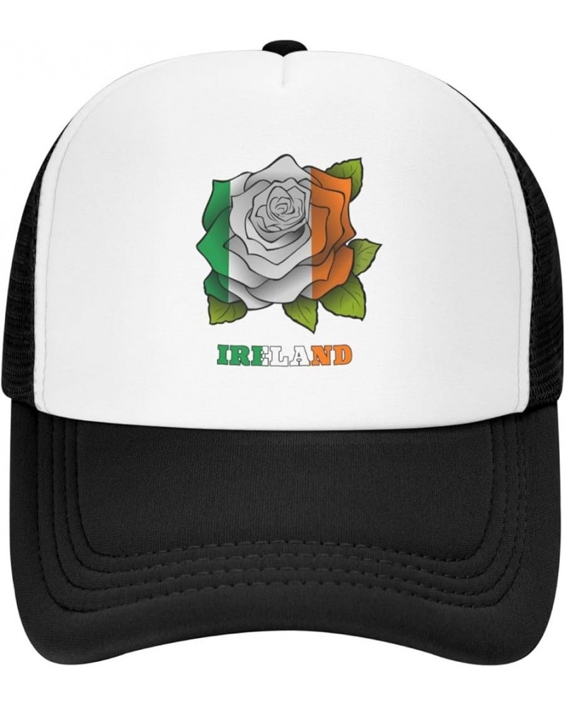 Philippines Flag Trucker Hat for Men Women Breathable Cap Mesh Back Ball Cap Baseball Cap Dad Cap Adjustable Casual Hat Flowe...