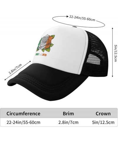 Philippines Flag Trucker Hat for Men Women Breathable Cap Mesh Back Ball Cap Baseball Cap Dad Cap Adjustable Casual Hat Flowe...