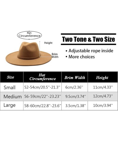 Ladies Wide Brim Wool Felt Jazz Fedora Thermal Hat Army Gn(9) $15.19 Fedoras