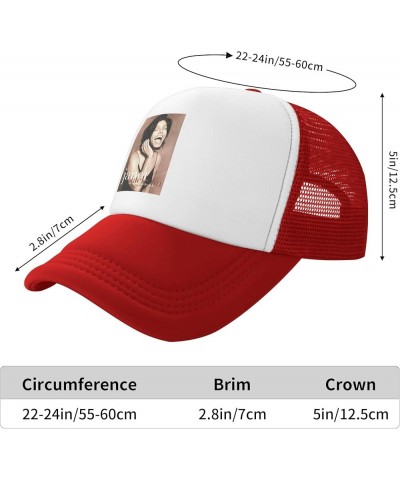 Baseball Cap Trucker Hats Adjustable Snapback Cap Mesh Hat Golf Hat Men Women Red $11.49 Baseball Caps