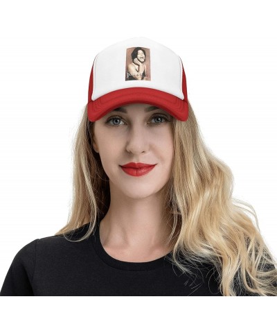 Baseball Cap Trucker Hats Adjustable Snapback Cap Mesh Hat Golf Hat Men Women Red $11.49 Baseball Caps