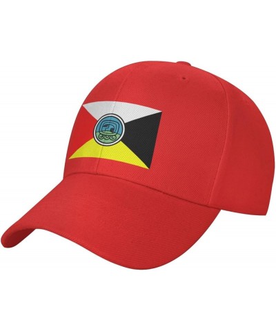 Bandera De Los Pueblos Guatemala (Circle) Baseball Cap for Men Women Hat Adjustable Truck Driver Hats Casquette Caps Red $9.4...