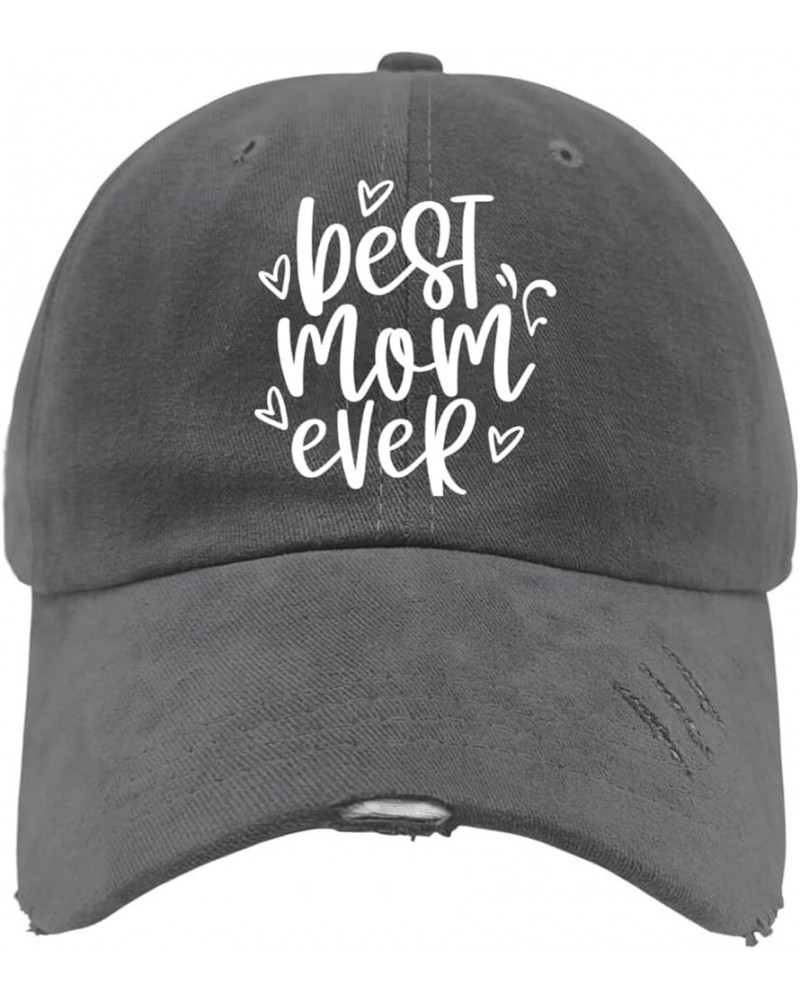 Baseball Cap Men Mother Gifts Low Profile Cap for Mens Vintage Caps Quick Dry Best MOM Ever Sun Hat Dark Grey $9.21 Baseball ...