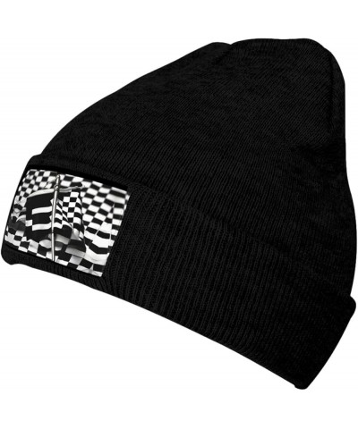 Beach Starfish Trendy Adult Knitted Hat,Unisex Beanie Cap,Perfect Casual Hat for All Occasions Checkered Flags Race Flags $10...