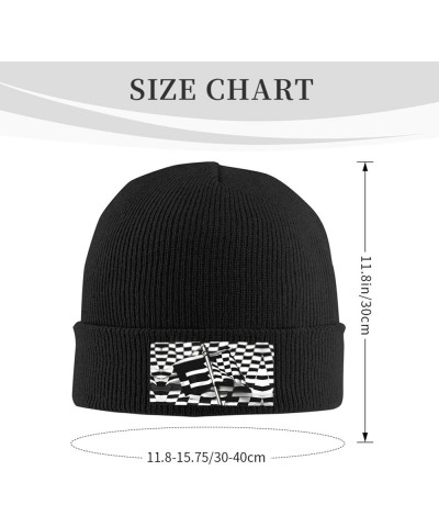 Beach Starfish Trendy Adult Knitted Hat,Unisex Beanie Cap,Perfect Casual Hat for All Occasions Checkered Flags Race Flags $10...