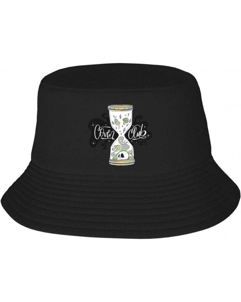 Watercolor Skeleton Hourglass Bucket Hat for Women Men Bucket Hats Summer Sun Hats Beach Travel Fishing Golf Cap Black $10.56...