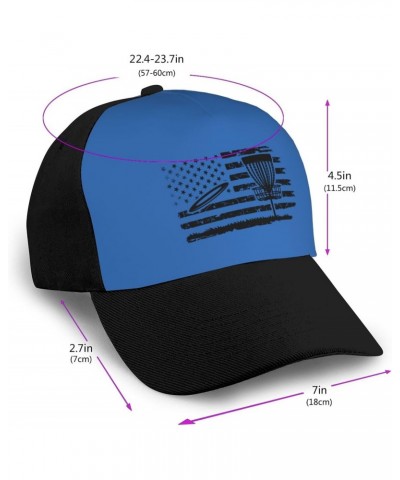 Adjustable Disc Golf Patriotic Day Baseball Cap for Men Women Baseball Hat Outdoor Casual Breathable Caps Trucker Hats Sun Ha...