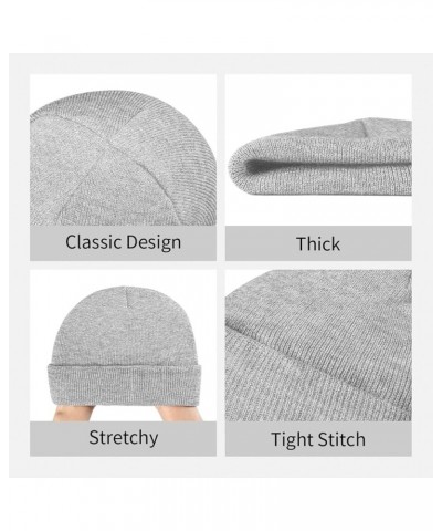 Peace Dove Christian Jesus Knitted Hat Black Winter Knit Warm Beanie Trendy Ski Skull Cap for Men Women Gray $9.77 Skullies &...