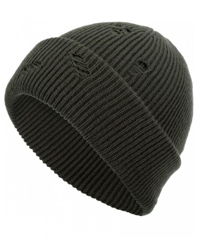 Beanie for Men Women Soft Warm Slouchy Beanie Hat Fuzzy Lined Beanie Beanies for Women 2-a $7.76 Skullies & Beanies