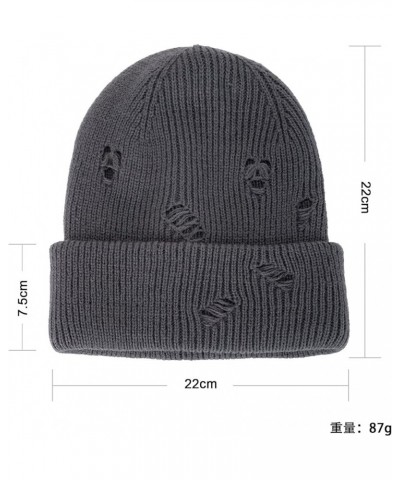 Beanie for Men Women Soft Warm Slouchy Beanie Hat Fuzzy Lined Beanie Beanies for Women 2-a $7.76 Skullies & Beanies