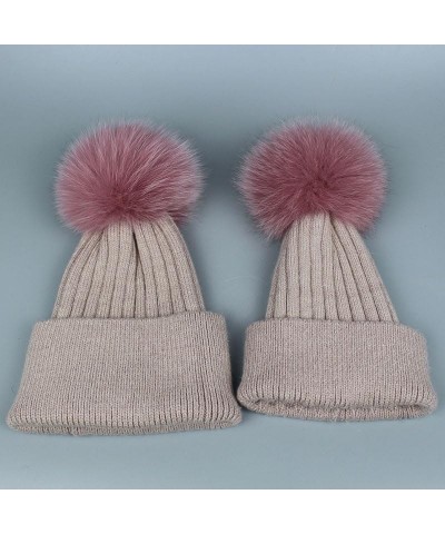 Adults Wool Winter Woman Hats Knitted Vogue Warm Casual Beanies White $19.67 Skullies & Beanies